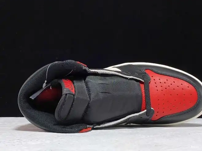 Bmlin High OG 555088-610 Jordan Air Bred 1 Retro Toe 0608